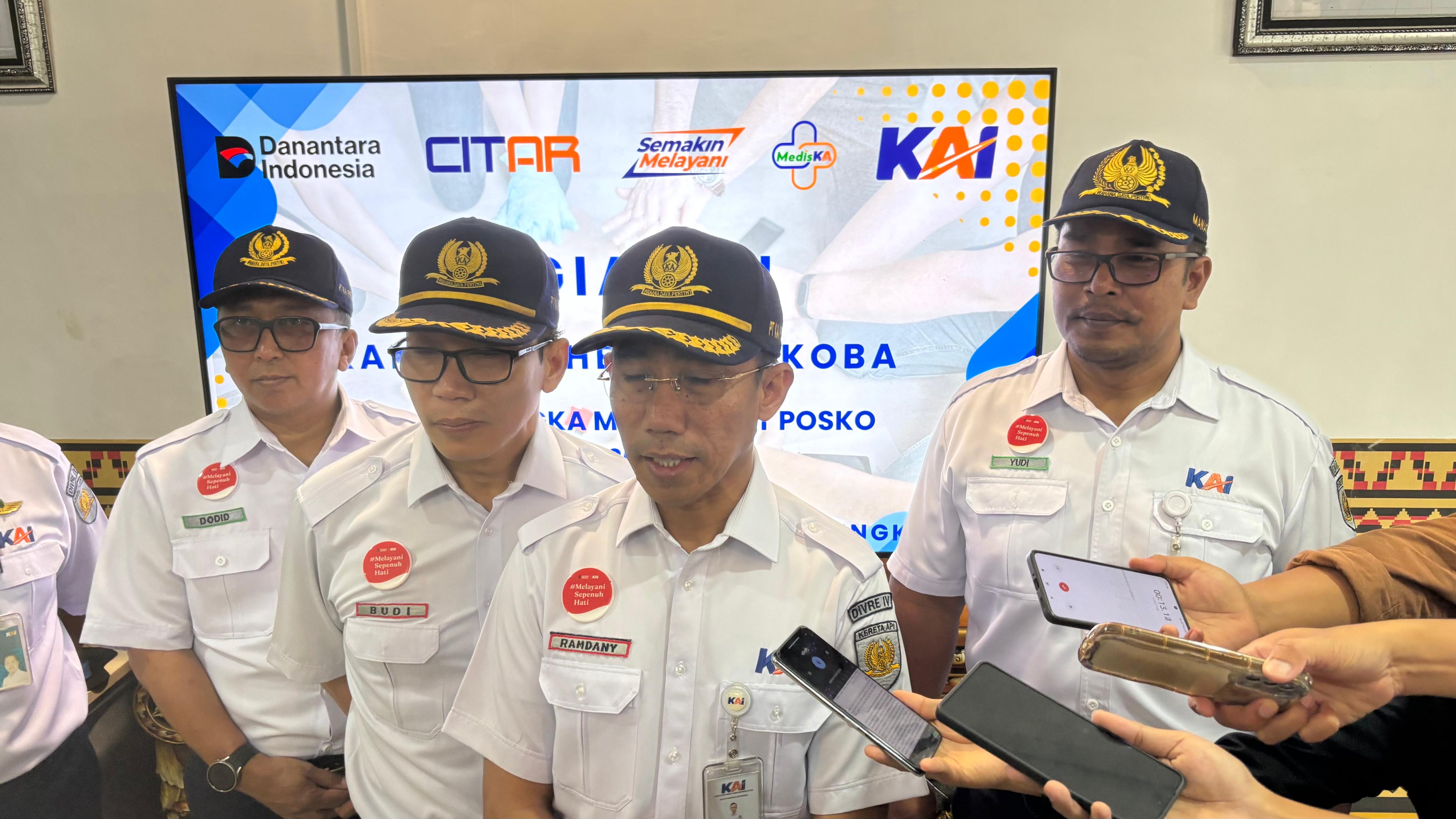 KAI Divre IV Siap Beri Kenyamanan Perjalanan Nataru 2026, Siaga Cuaca Ekstrem Hingga Cek Kesehatan Petugas