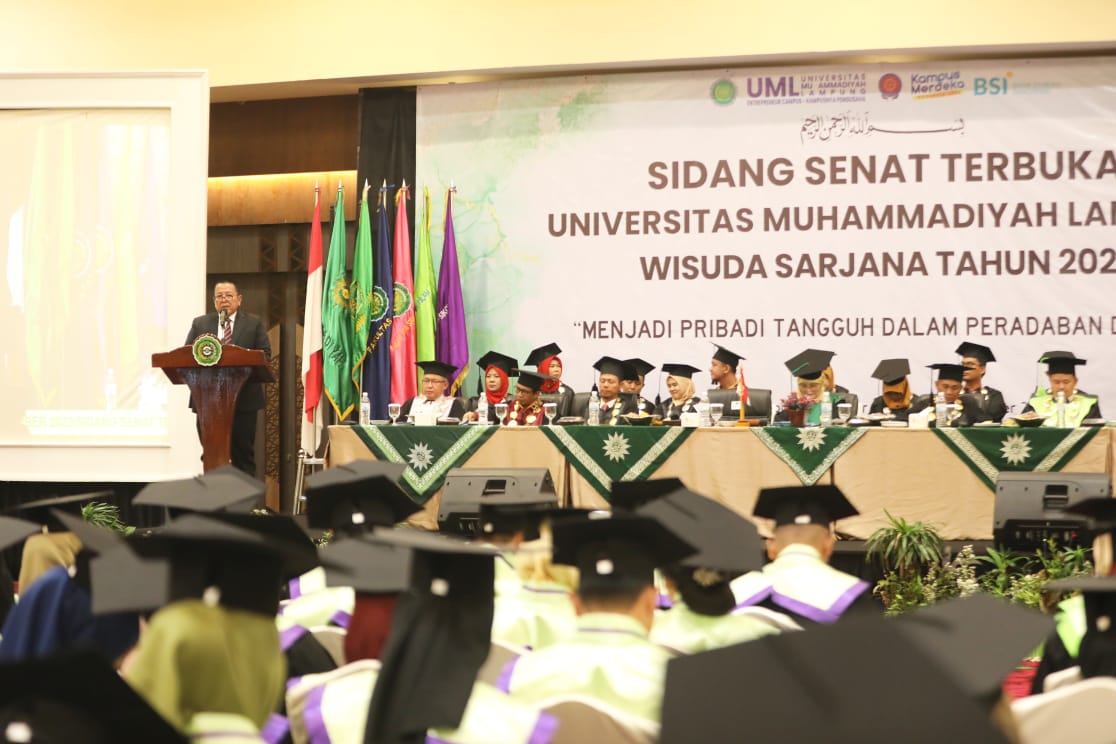  Gubernur Harap Wisudawan Jadi Penggerak dan Pelopor Pembangunan