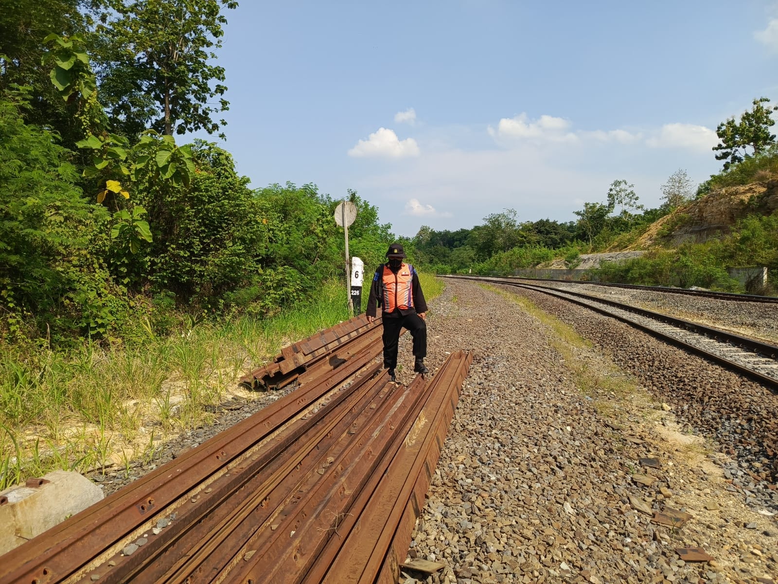 KAI Apresiasi Pengungkapan Kasus Pencurian Rel di Way Kanan, Dua Pelaku Diamankan