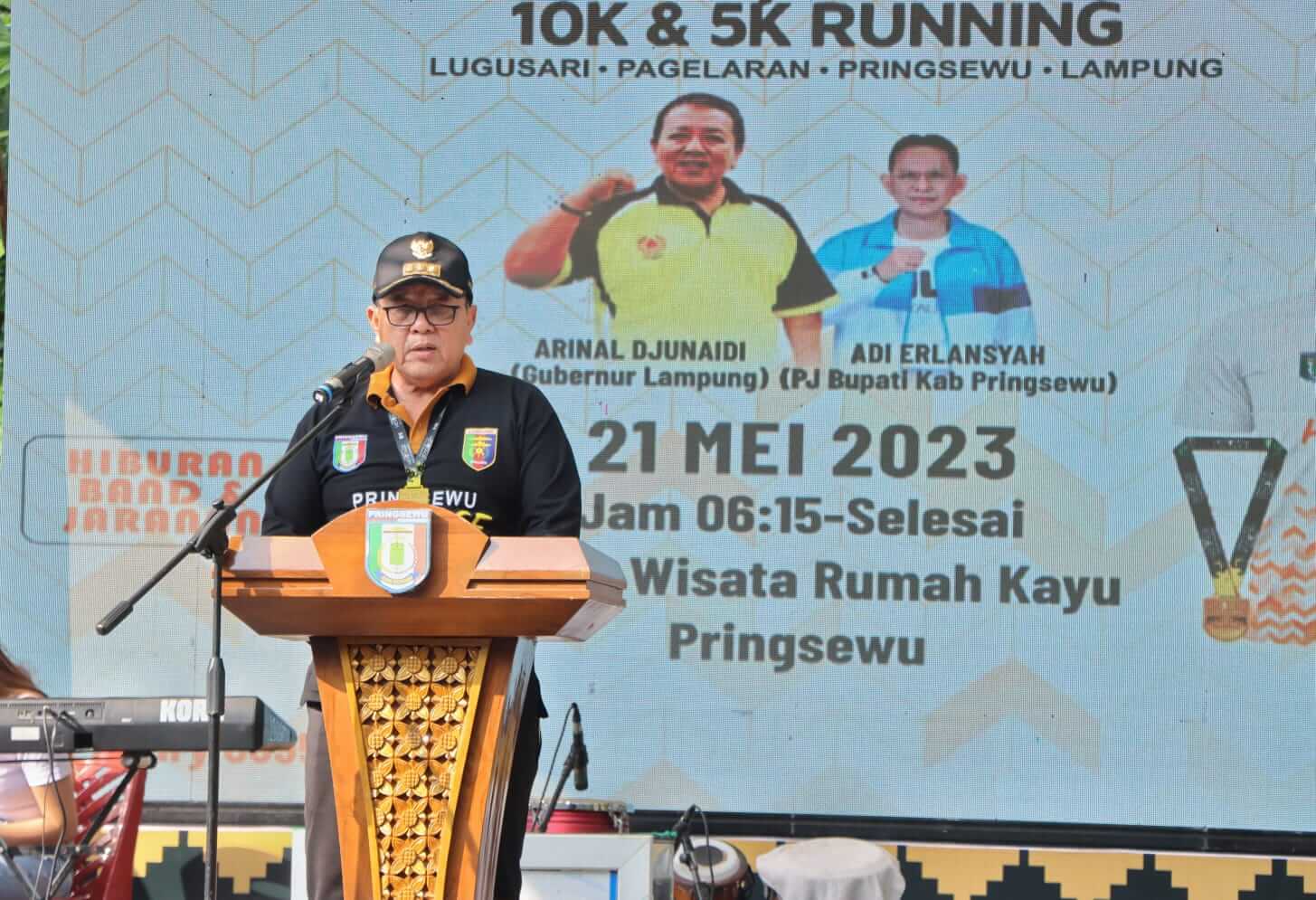 Pringsewu Haritage Fun Run 10K and 5K Digelar, Gubernur Arinal Kibarkan Bendera Start