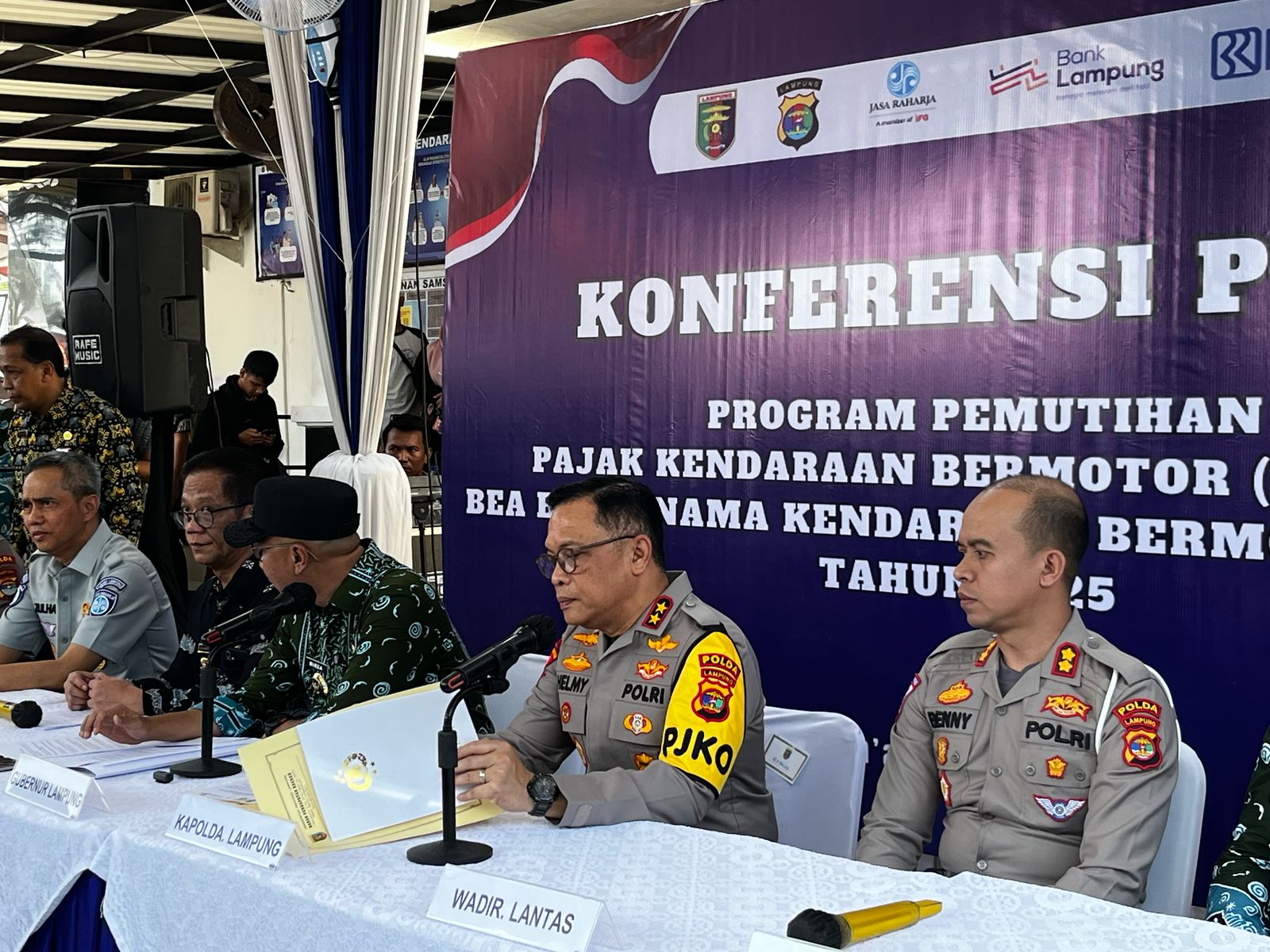 Kapolda Lampung Dukung Program Pemutihan Pajak, Ajak Masyarakat Manfaatkan Kesempatan