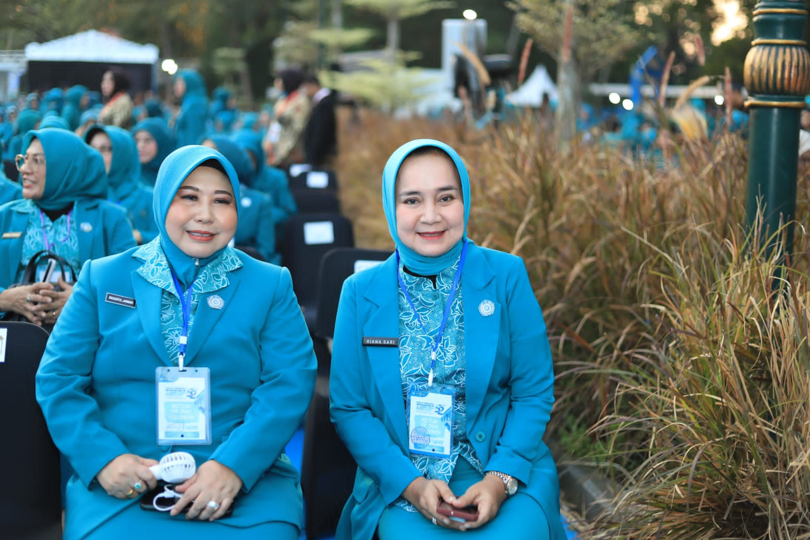 Riana Sari Arinal Hadiri Puncak Peringatan Hari Kesatuan Gerak PKK ke-52 Surakarta