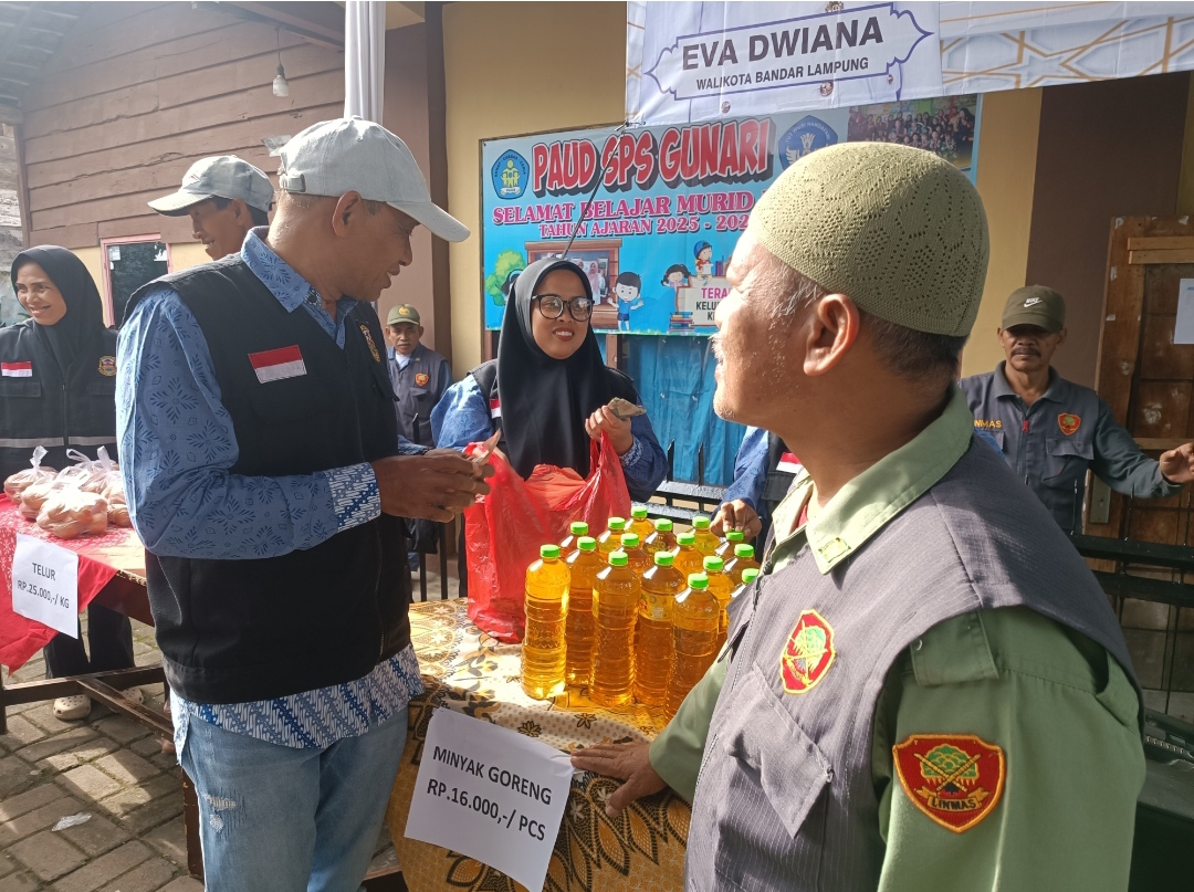 Pemkot Bandar Lampung Gelar Pasar Murah di Kecamatan Tanjung Karang Timur 