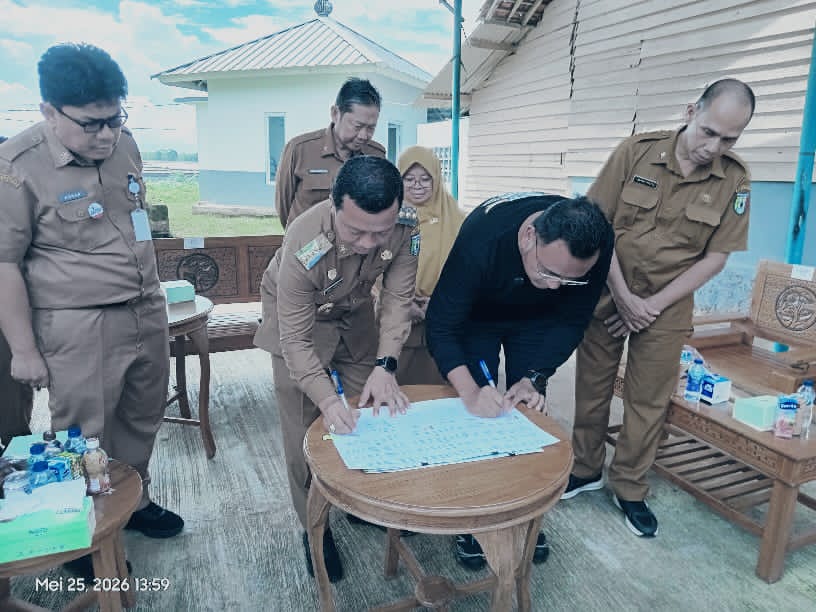 Bupati Pringsewu Teken MoU Dengan AM Farm Yang Kelola RPH dan Peternakan