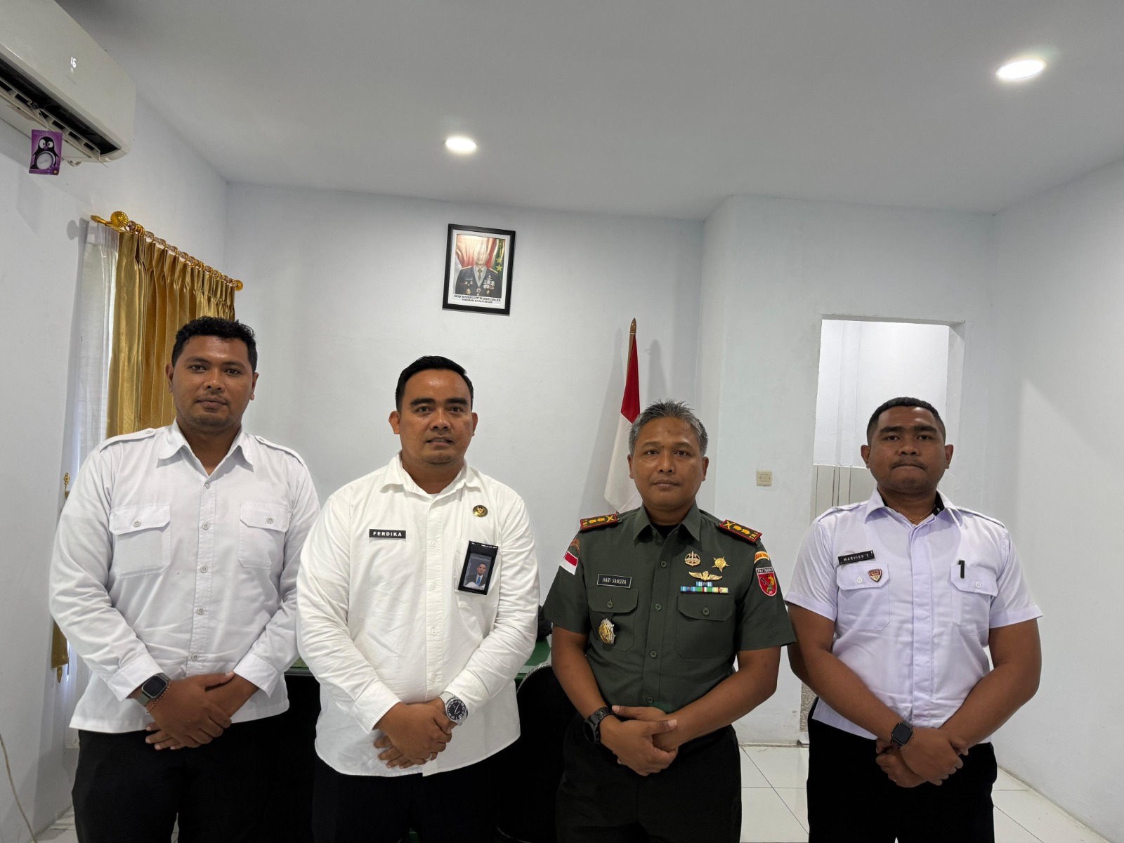 Sinergitas Pemasyarakatan dan TNI: Silaturahmi Karutan Ambon dengan Dandim 1504/Ambon