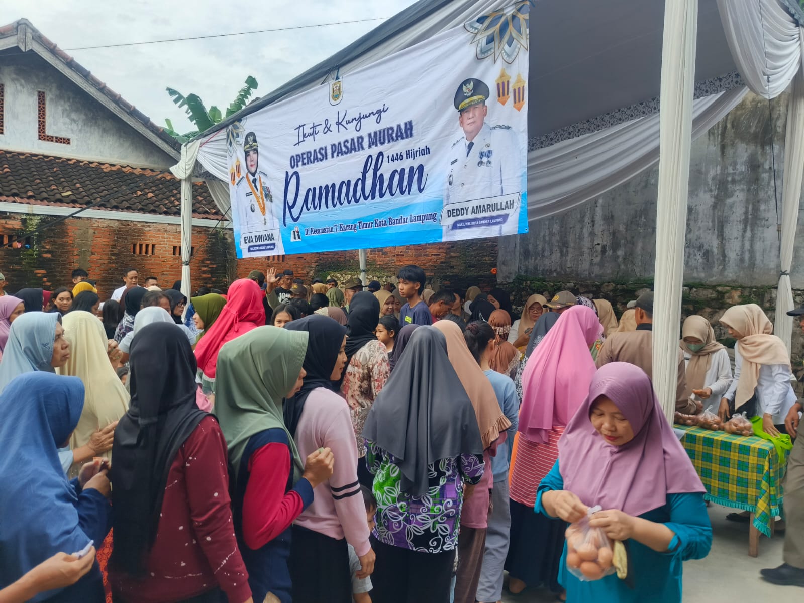 Operasi Pasar Murah Ramadan Kota Bandar Lampung Mulai Digelar Serentak di 20 Kecamatan