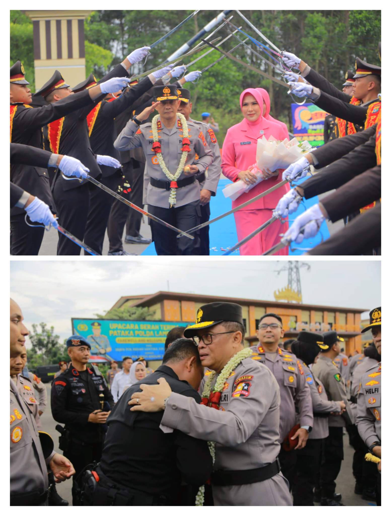 Selamat Datang Irjen Pol Helfi Assegaf di Bumi Lampung, Terimakasih Irjen Pol Helmy Santika 