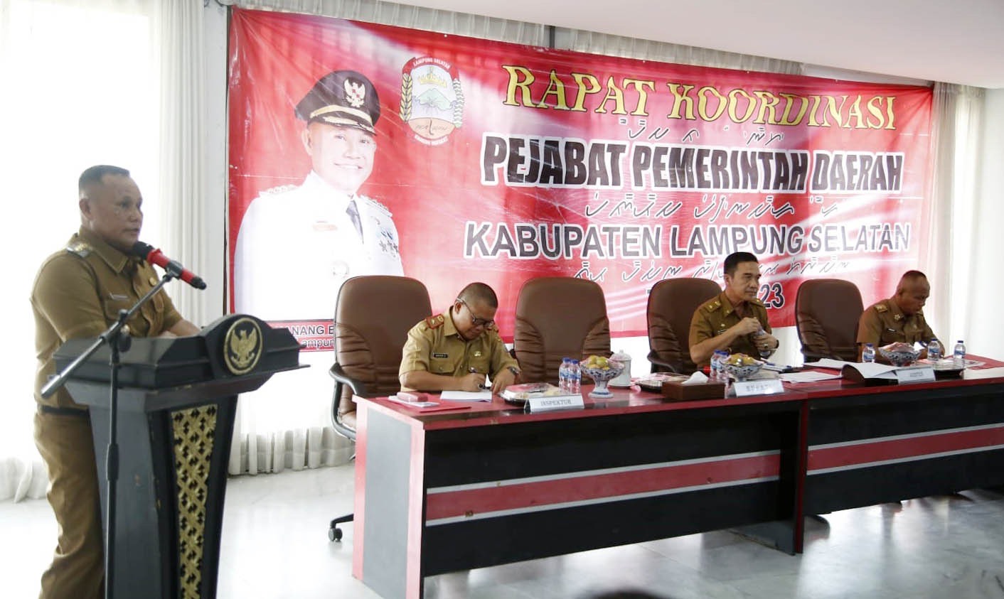 Bupati Nanang Ingatkan Pejabat Bersinergi Atasi Kekeringan