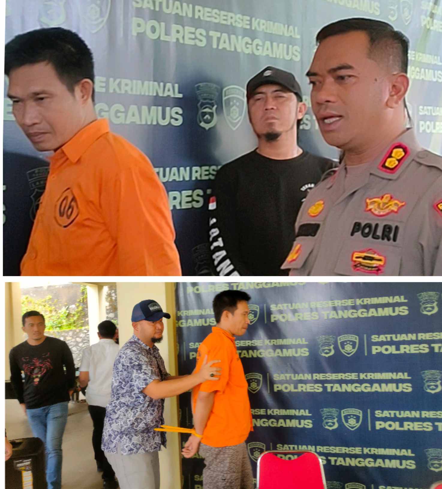 Jadi Tersangka Korupsi DD, Oknum Kakon Atarlebar Ditahan Polres Tanggamus 