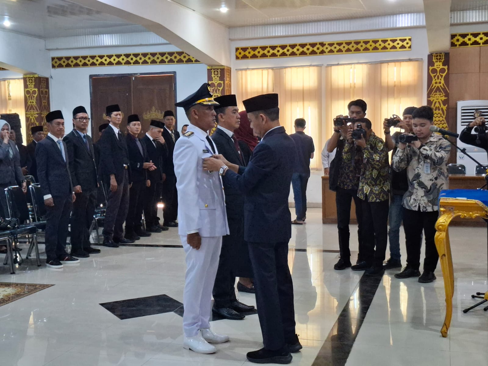 Bupati Lampura Rolling 122 Pejabat Eselon III dan IV
