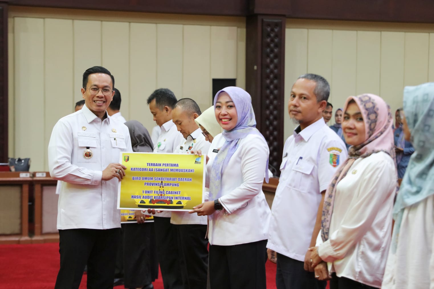 Pemprov Lampung Gelar Rakor Pengawasan Kearsipan dan Pencanangan Gerakan Nasional Sadar Tertib Arsip 2023