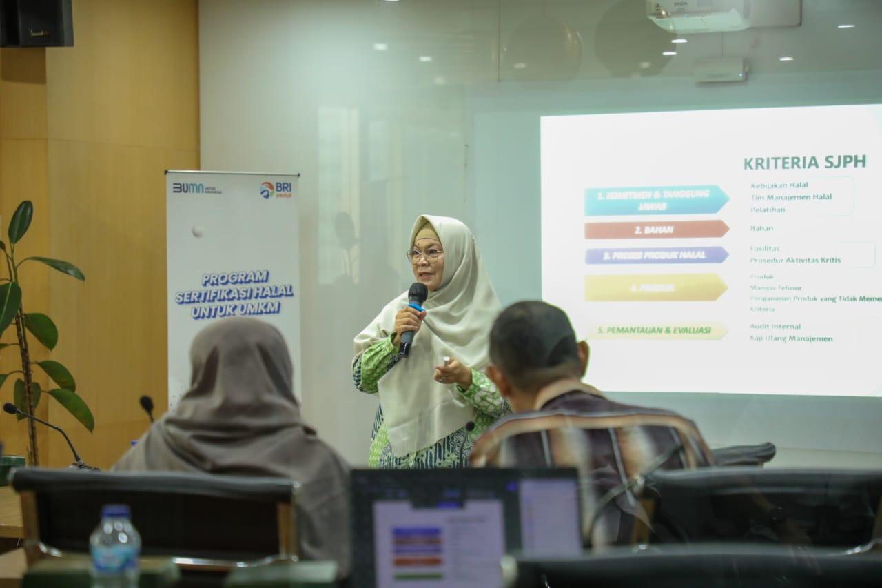 Dorong Daya Saing UMKM, BRI Fasilitasi Sertifikasi Halal bagi UMKM melalui Program BRI Peduli