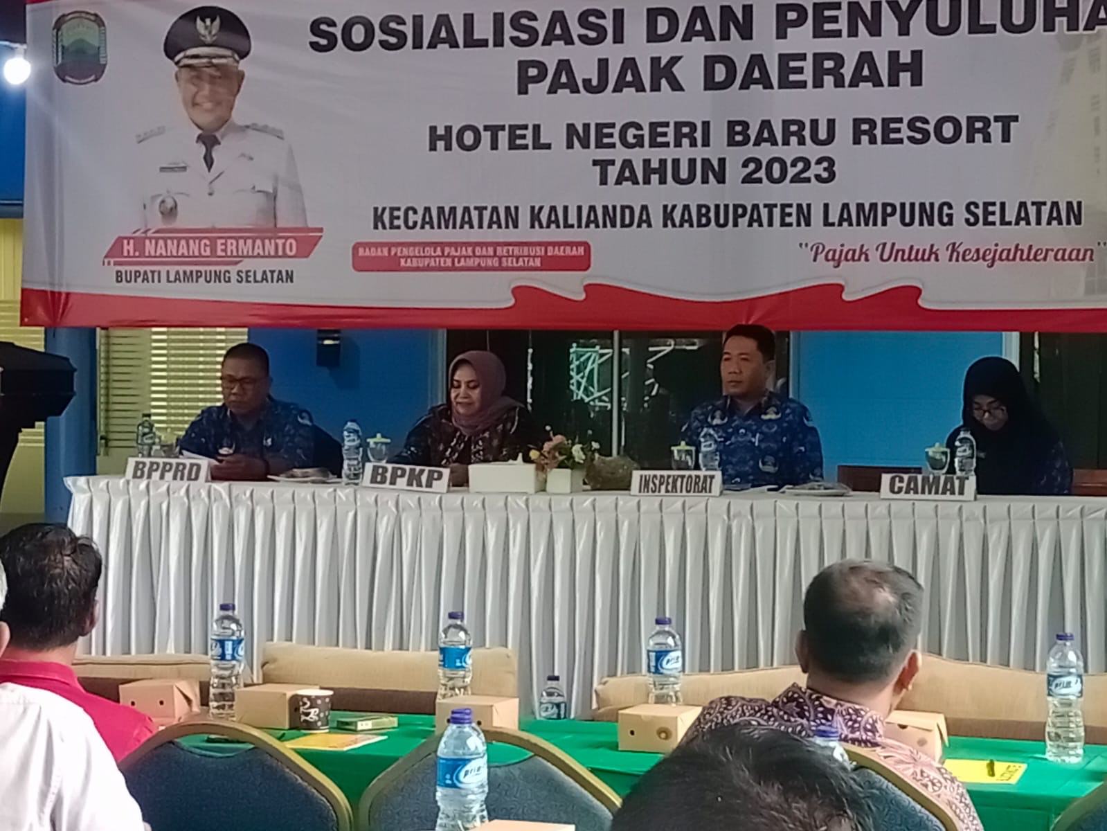 Pajak dan Retribusi Daerah Lamsel Tahun 2023  Ditarget Rp222 Milyar