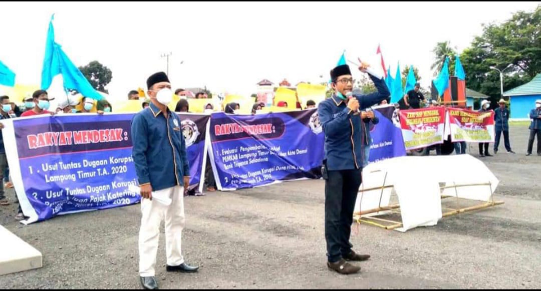 DPP KAMPUD Desak Penetapan Tersangka Korupsi PI 10% PT LEB