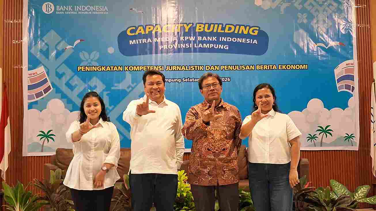 BI Lampung Gandeng Insan Pers Perkuat Literasi Ekonomi