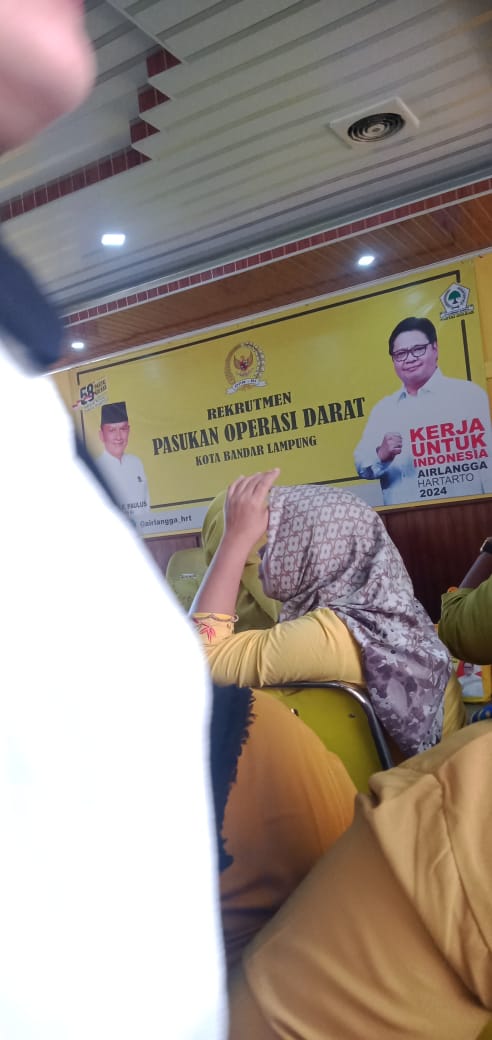 Oknum Anggota Partai Golkar Lampung Diduga Curi Start Kampanye dan Lakukan Money Politik