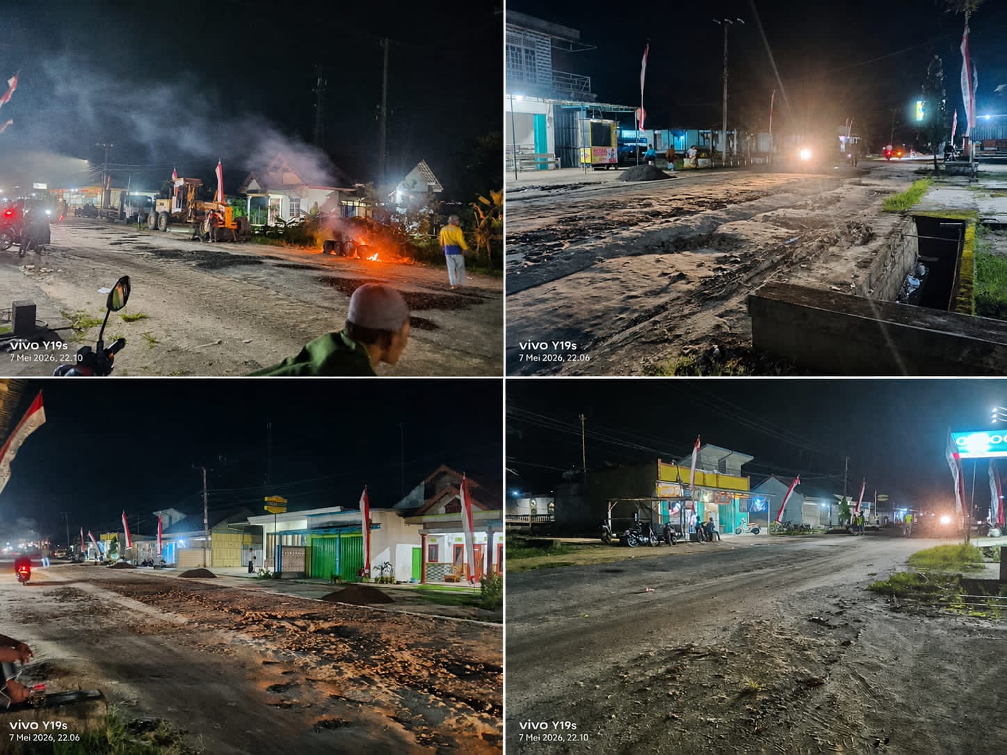 Bertahun-tahun Dibiarkan Rusak, Jalan Srigading Baru Diperbaiki Saat Wapres Mau Melintas