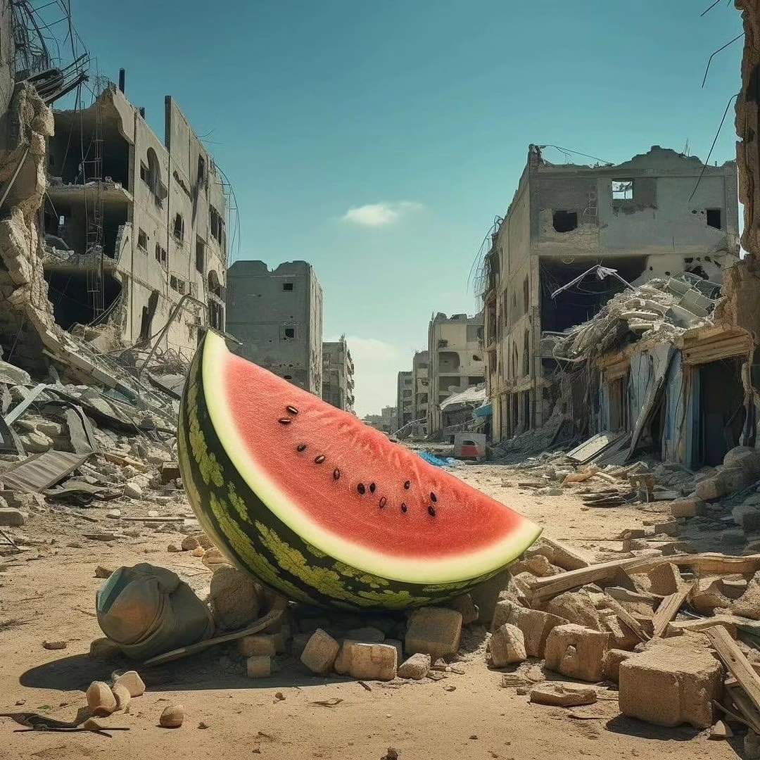 Arti Buah Semangka yang Menjadi Lambang Negara Palestina di Sosmed