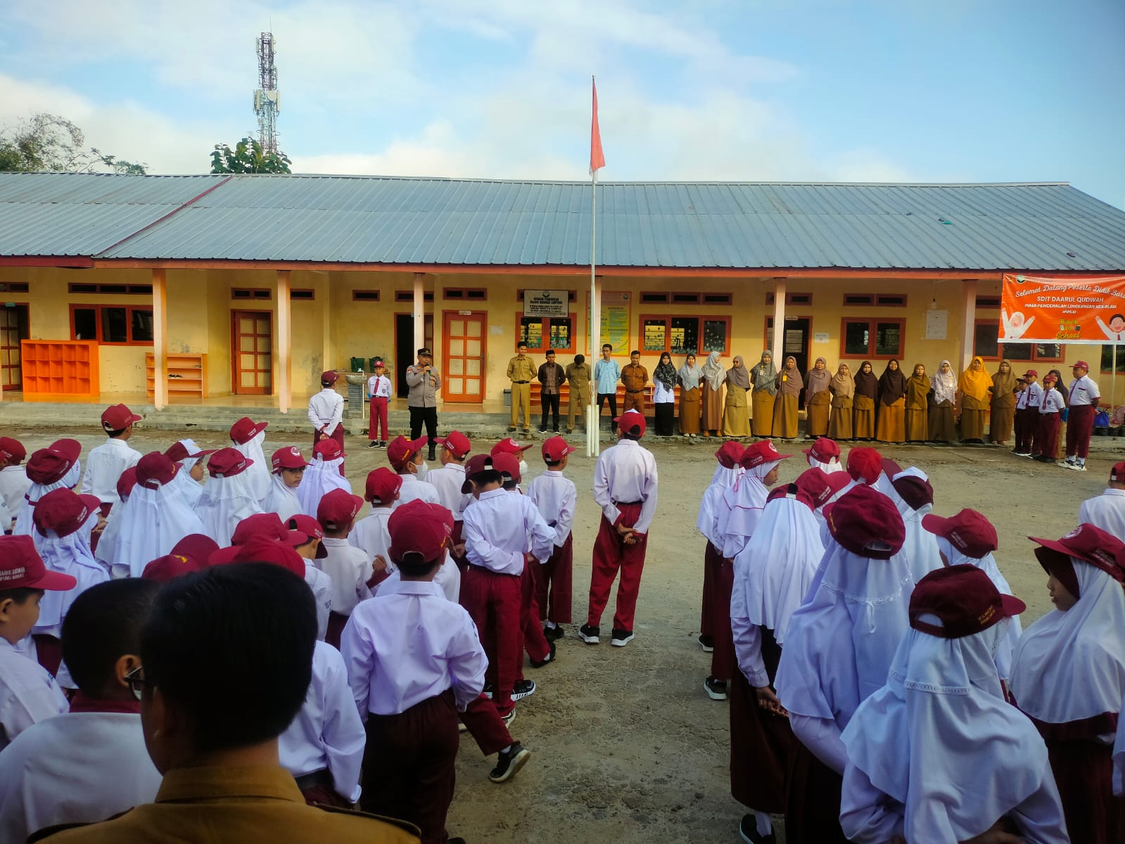 Masuk Sekolah Setelah Libur Panjang, Polres Lambar Serukan Stop Bullying di Lingkup Sekolah