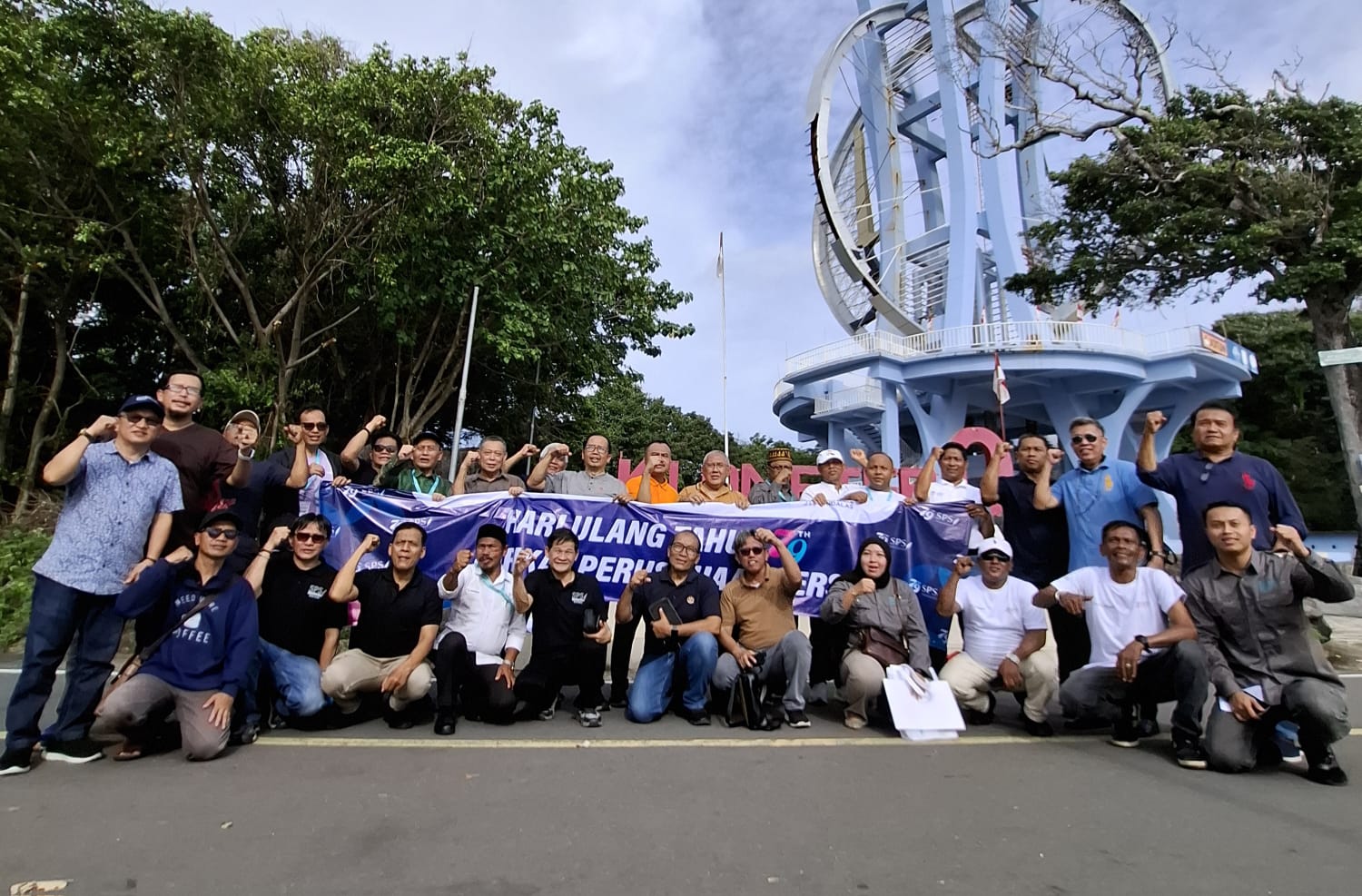 Dari Titik Nol Kilometer Indonesia, SPS Serukan, Pers Sehat, Bangsa Berdaulat!