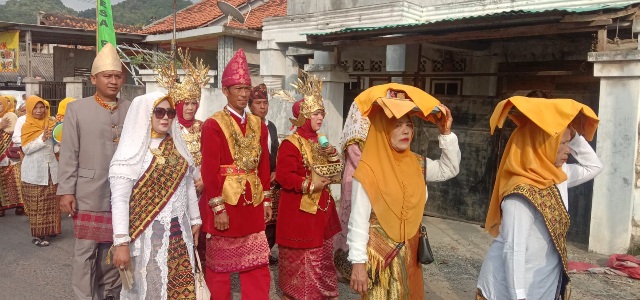 Dihari Jadi Yang Ke- 165, Pemerintahan Desa Sukajaya Lempasing Gelar Karnaval Budaya.