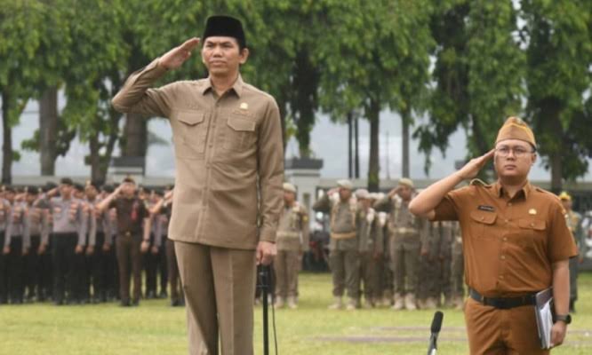 Ade Utami Ibnu Pimpin Upacara Forkopimda Lampung 2026