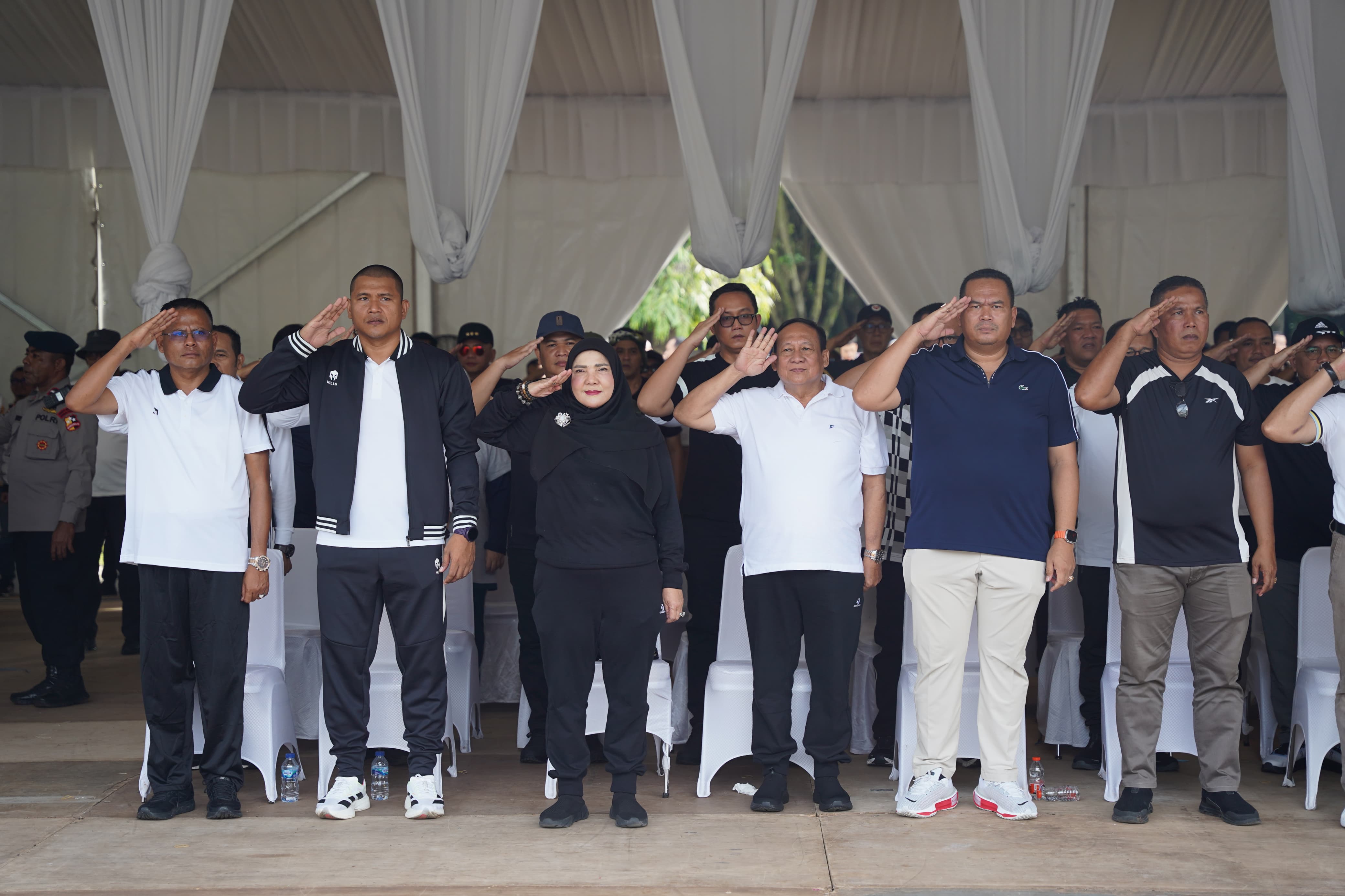 Walikota Bandar Lampung Terpilih Eva Dwiana jalani Gladi Bersih di Monas