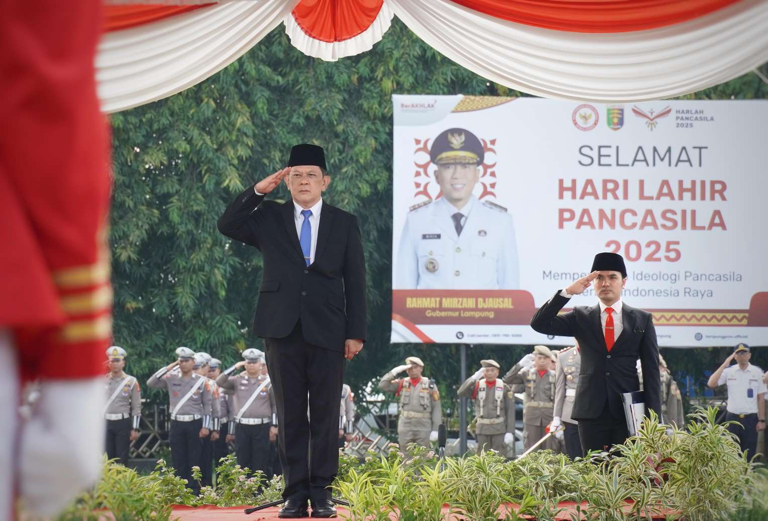 Peringati Harlah Pancasila, Pemprov Lampung Kukuhkan Komitmen terhadap Nilai-Nilai Luhur Bangsa