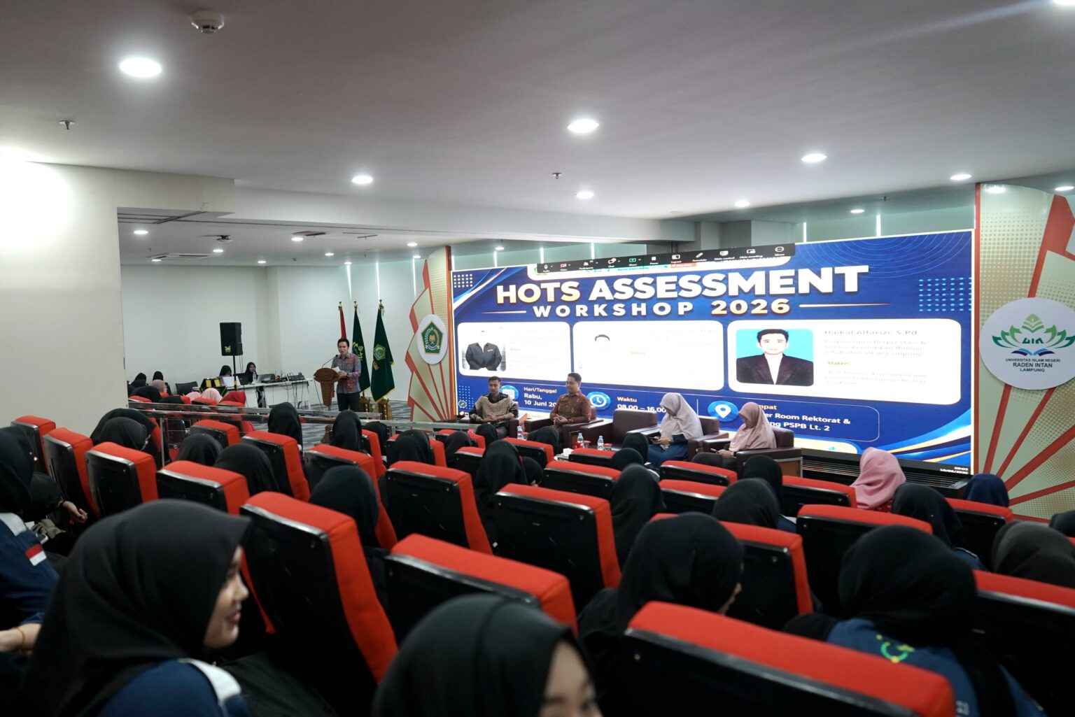 PSPB UIN RIL Gelar Workshop Pengembangan Instrumen Asesmen HOTS dalam Pembelajaran Biologi