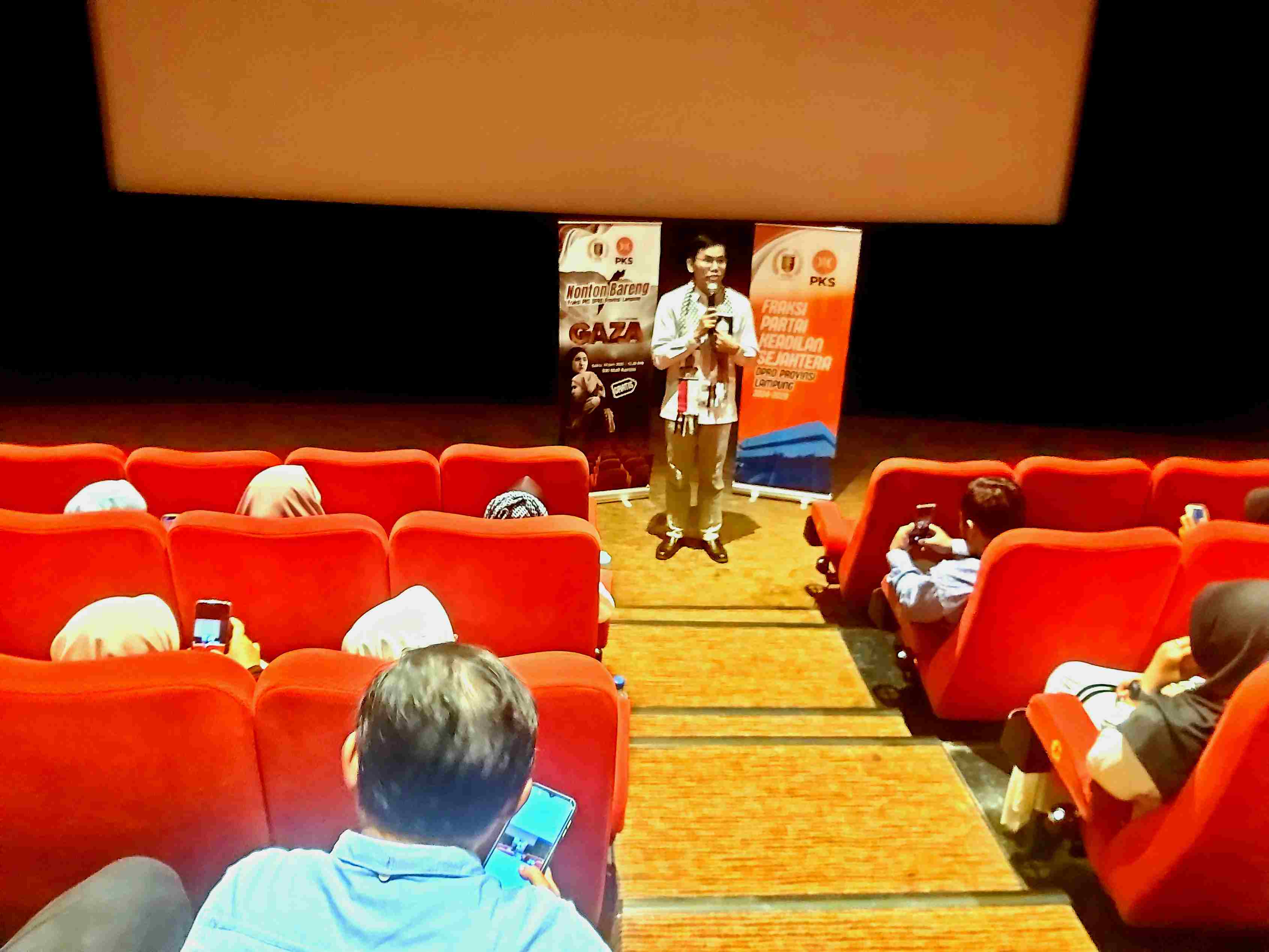 Nobar Hayya 3: Gaza, Fraksi PKS DPRD Lampung Serukan Kemerdekaan Palestina