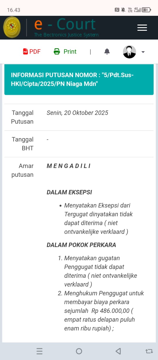 Seluruh Eksepsi PWO Ditolak PN Medan, Kuasa Hukum: Berita Soal Klien Kami Kalah Bentuk Pembodohan Publik