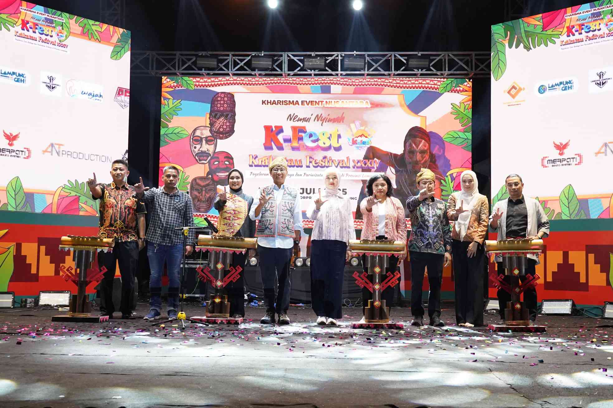 Festival Krakatau 2025 Resmi Ditutup, Gubernur Mirza Ajak Wujudkan Lampung Maju dan Berdaya Saing