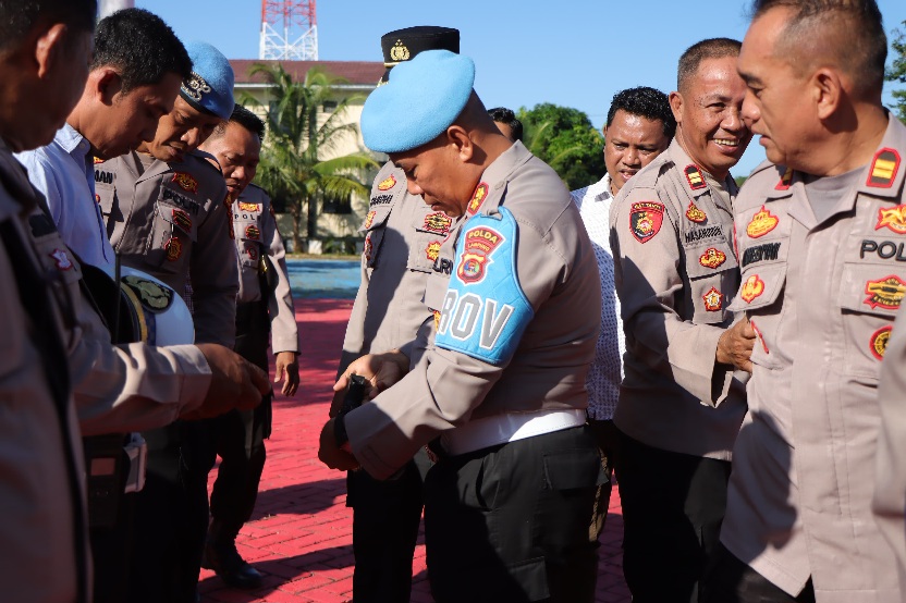 Bidpropam Polda Lampung Gelar Gaktiblin dan Mitigasi di Polres Pesawaran, Tegaskan Disiplin 