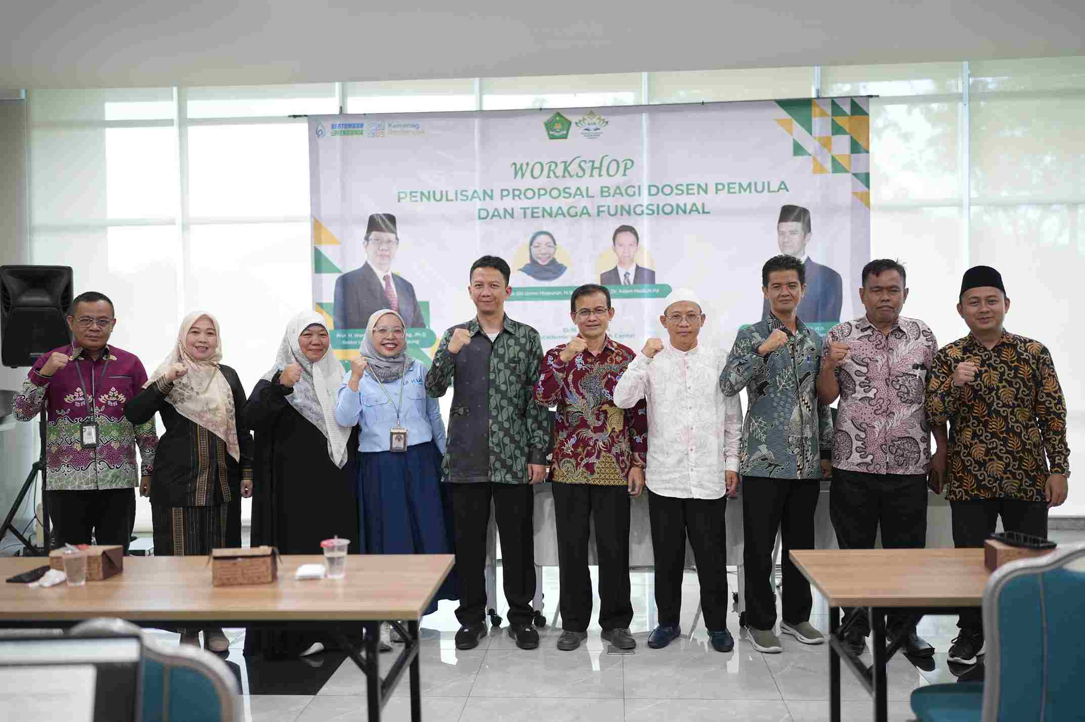LP2M UIN Raden Intan Lampung Gelar Workshop Penulisan Proposal untuk Dosen Pemula dan Tendik
