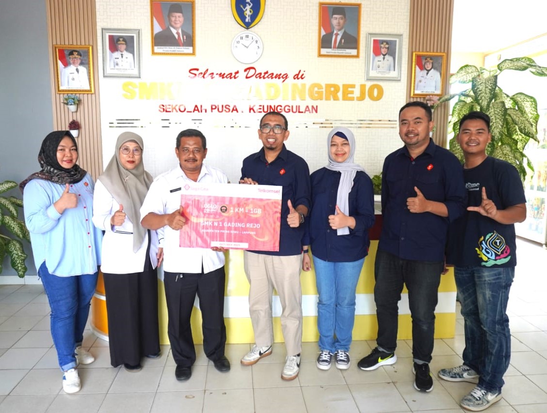 Perkuat Akses Digital, Telkomsel Beri Layanan Indihome Gratis untuk sekolah 3T di Sumatera