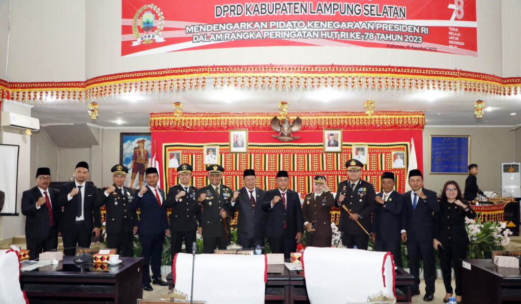 Rapat Paripurna Mendengarkan Pidato Kenegaraan Presiden RI  memperingati HUT ke-78 