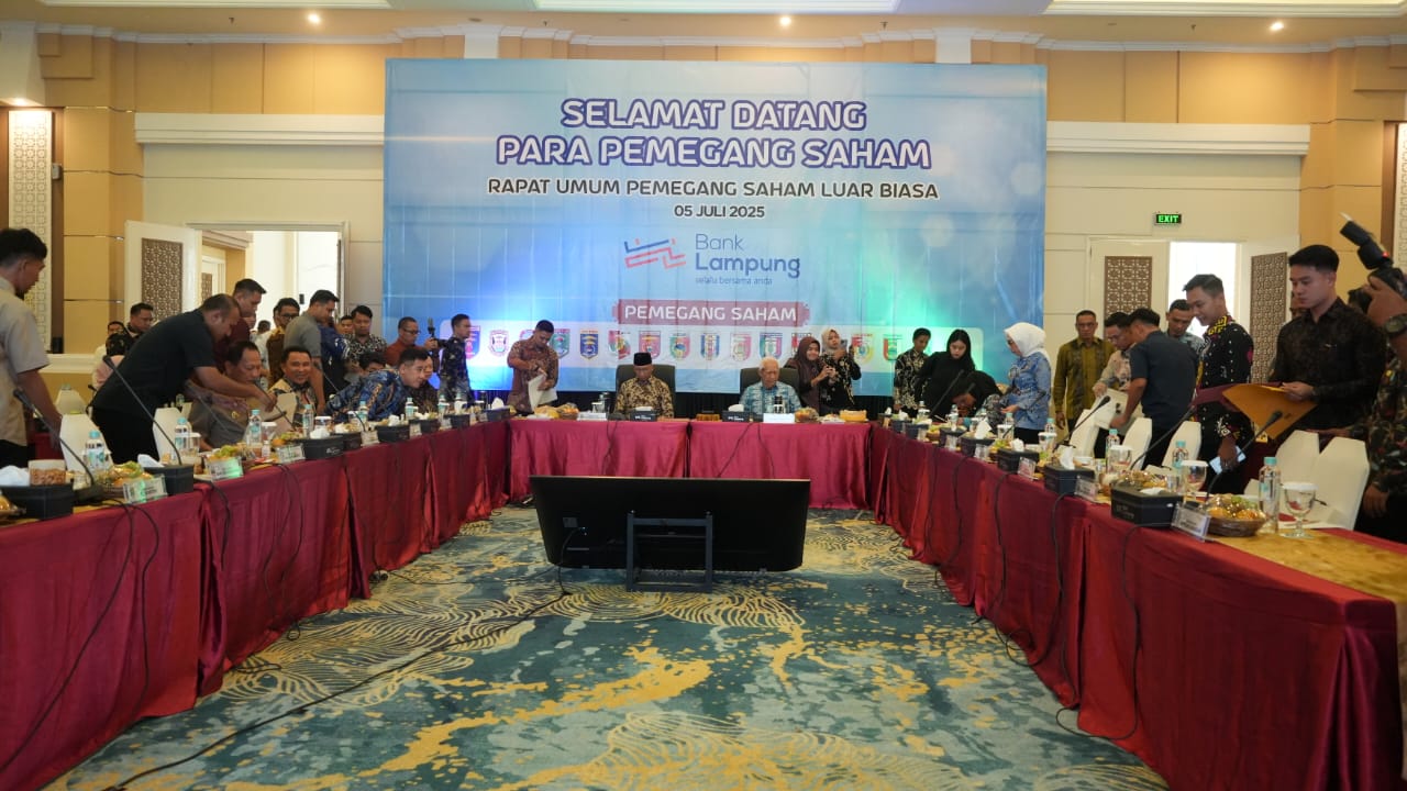 RUPS - LB Bank Lampung Tetapkan Muhammad Firsada Jadi Komisaris Utama Bank Lampung