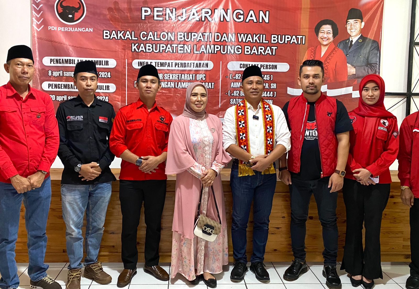 Sebagai Petahana, Parosil Mabsus Kembali Maju Untuk Kontestasi Bupati Lampung Barat Tahun 2024