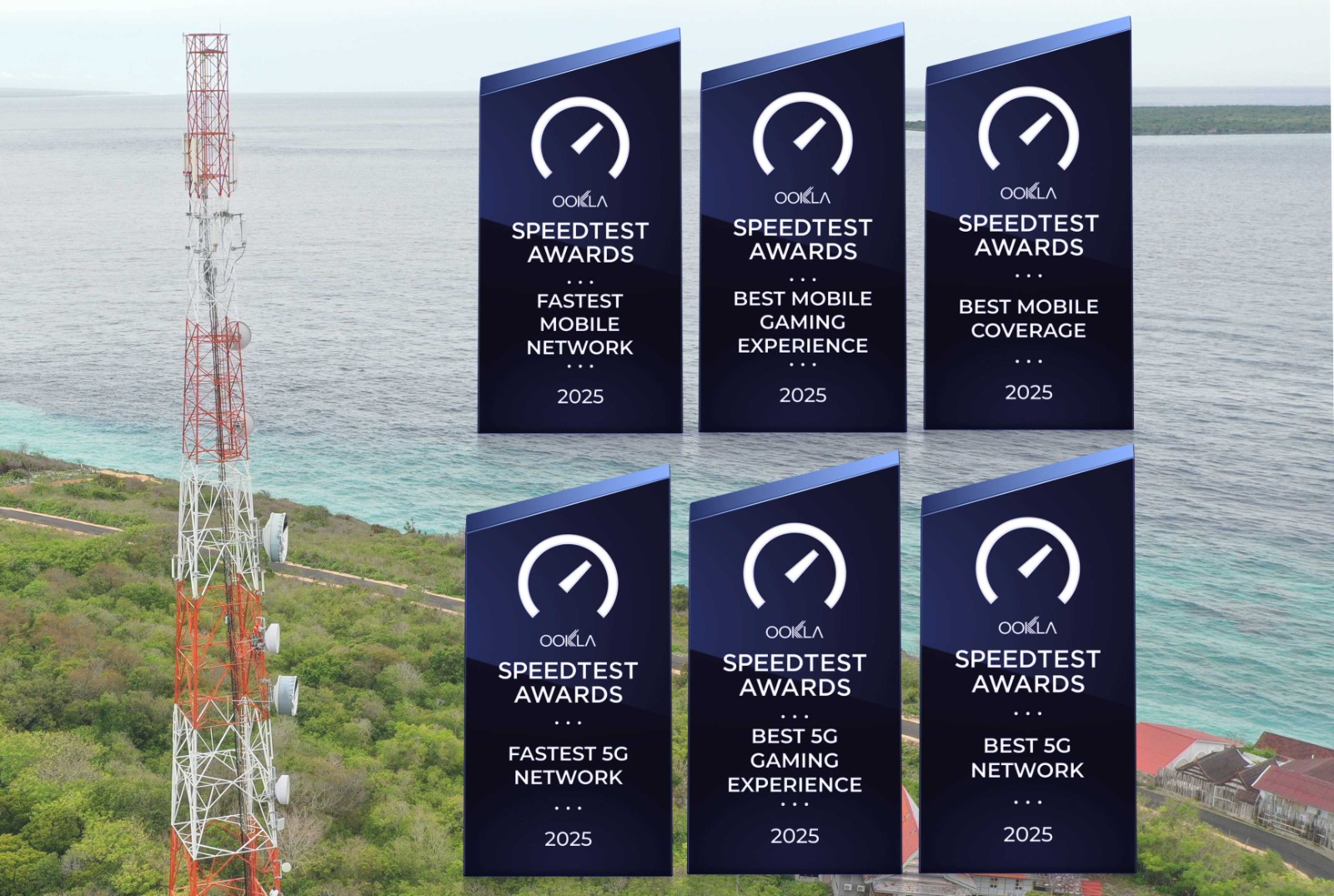 Telkomsel Raih Enam Penghargaan Internasional dari Ookla® Speedtest Awards™