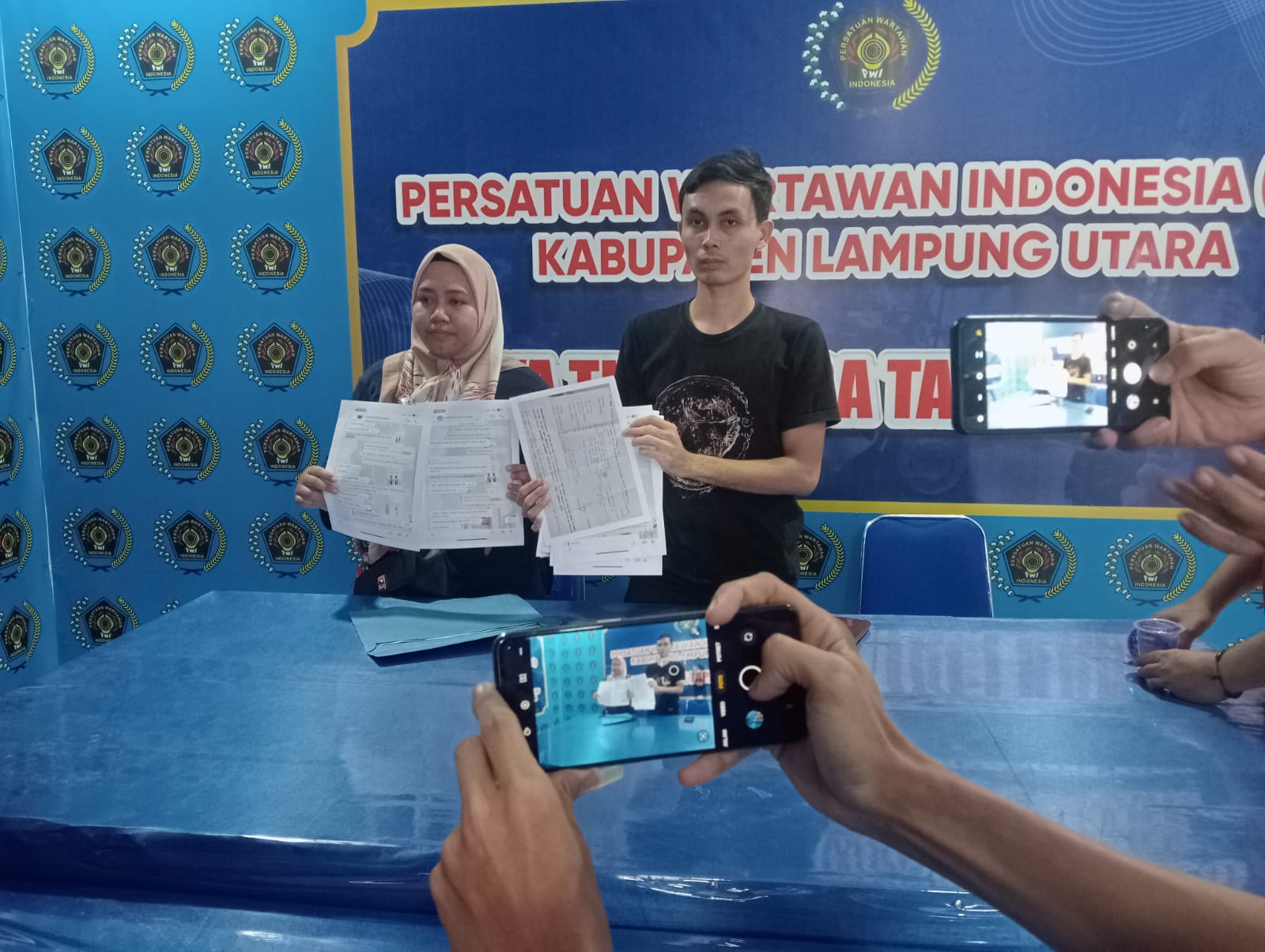 Dituding Gelapkan Uang Perusahaan, HRD PT. Mega Auto Central Finance Ngadu Ke PWI