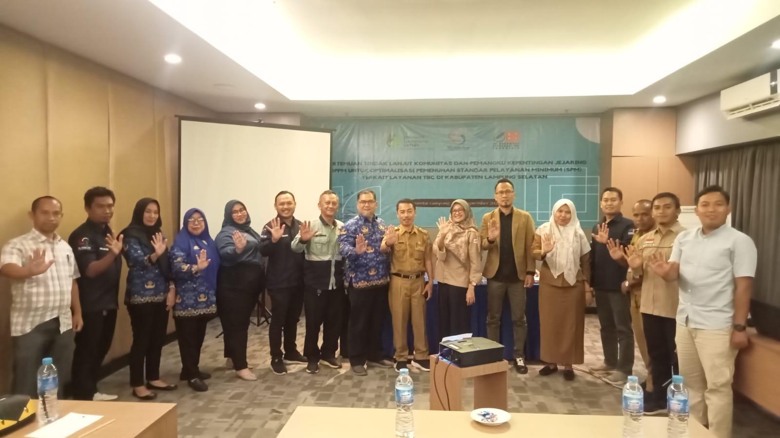 Inisiatif Lampung Sehat Optimalkan SPM untuk Eliminasi TBC