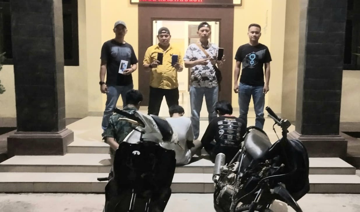 3 Pelaku Pencurian Berhasil Diringkus Jajaran Polsek Talang Padang