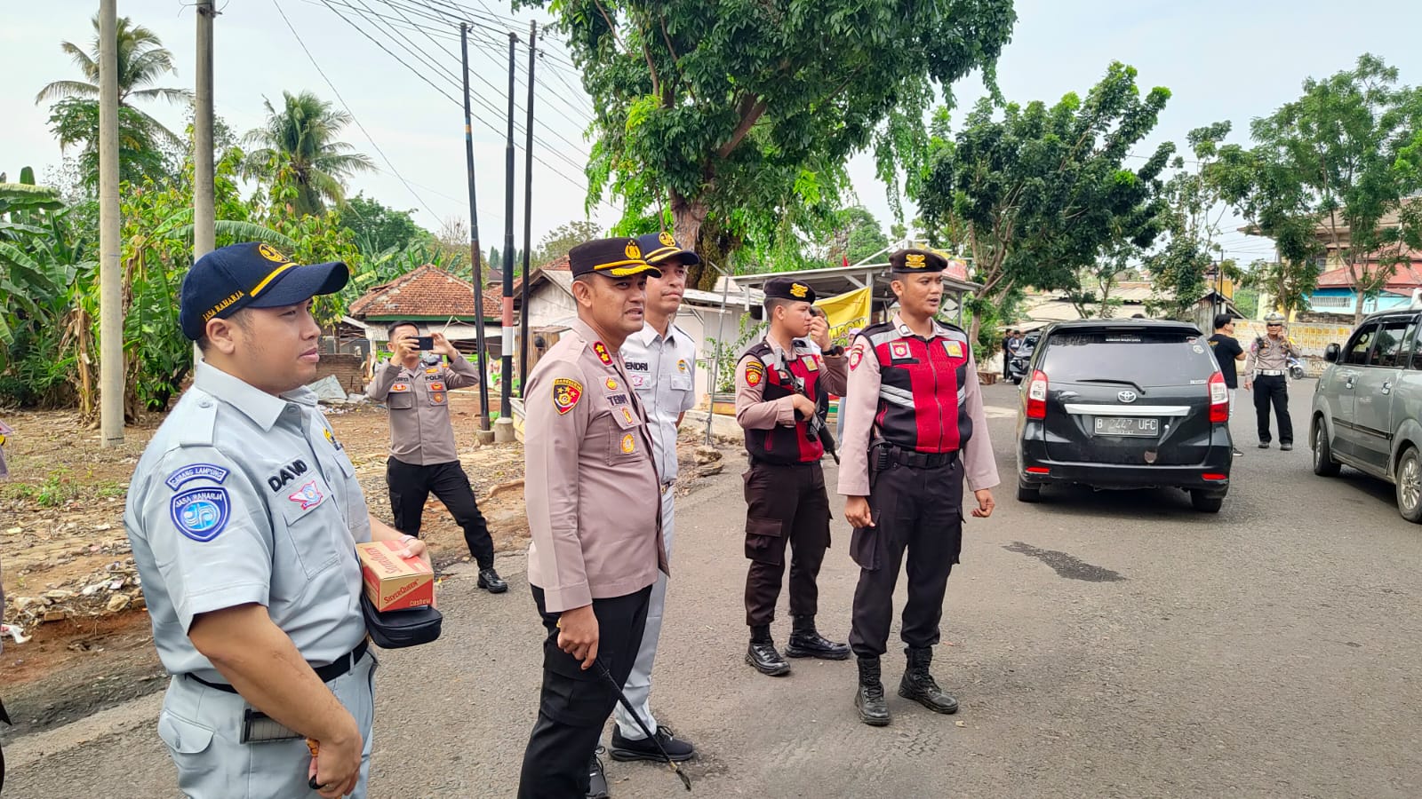 Antisipasi Kriminalitas, Kapolres Lampung Utara Pimpin Razia KRYD