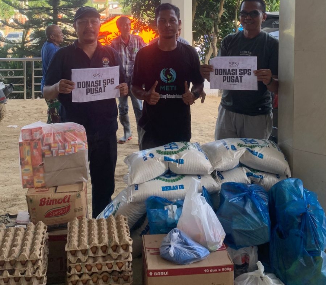 Wartawan Aceh Tamiang Terima Bantuan SPS Pusat 