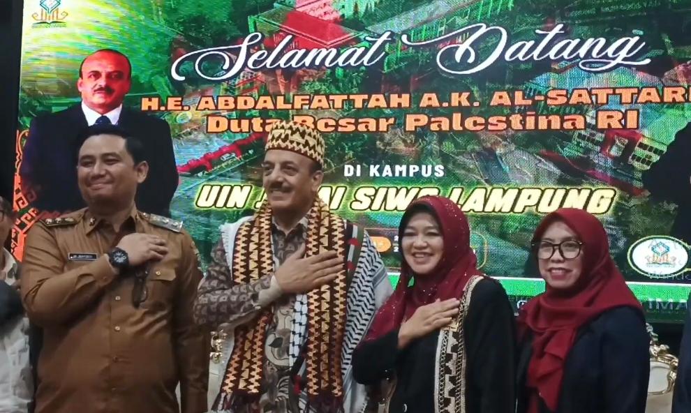 UIN Jusila dan Kedubes Palestina Jajaki Kerja Sama Pertukaran Mahasiswa