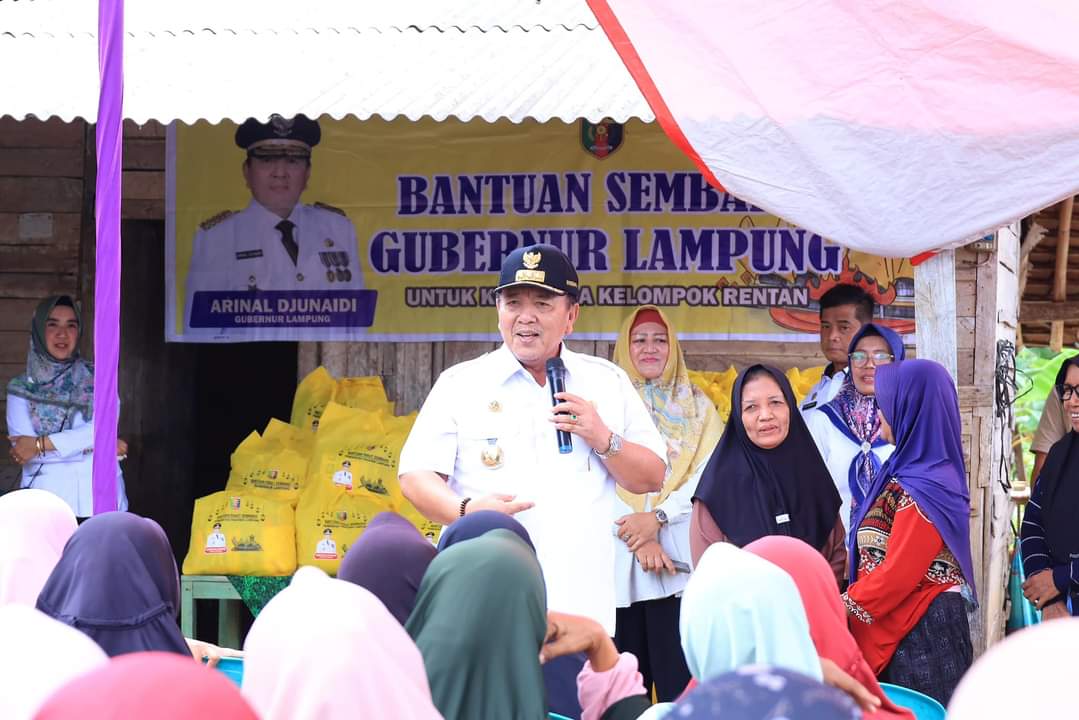 Gubernur Arinal Lakukan Kunjungan Kerja Ke kabupaten Lampung Timur