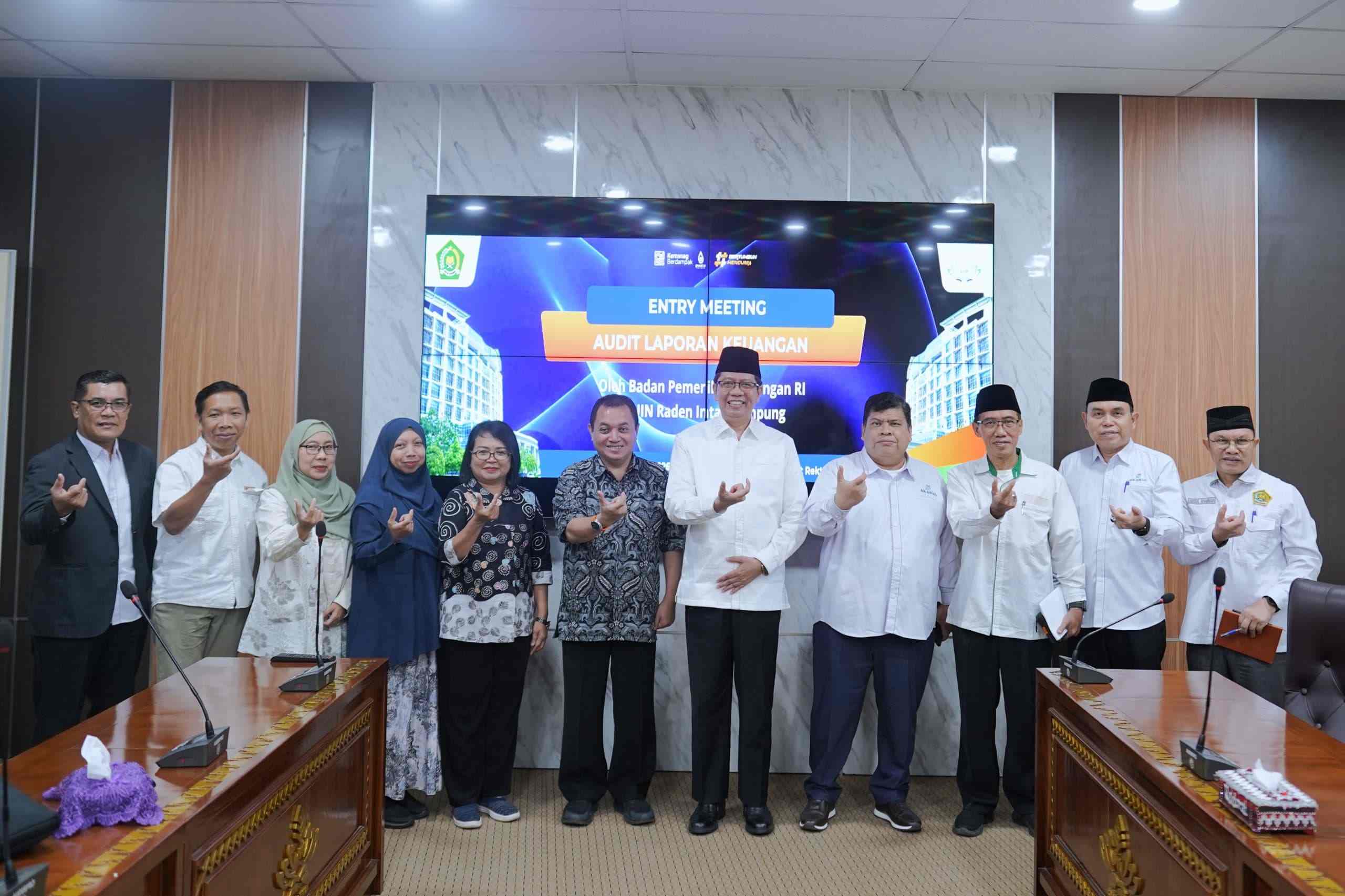 UIN RIL Tegaskan Komitmen Akuntabilitas dalam Entry Meeting Audit BPK RI