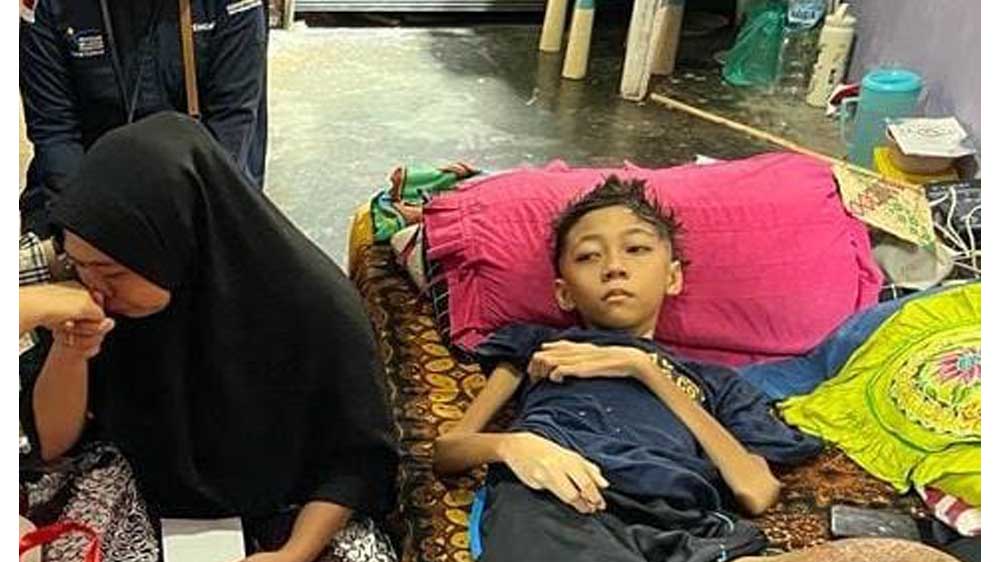 Kemensos RI  Turun Tangan, Bantu  Farel Penderita Tumor dan Kanker