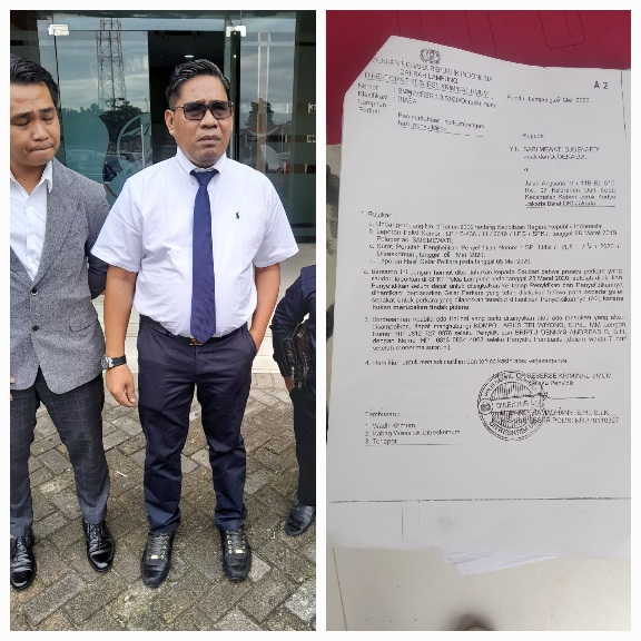 Dugaan Keterlibatan Mafia Tanah,Enam Tahun Laporan Korban Di Polda Lampung Belum Ada Titik Terang