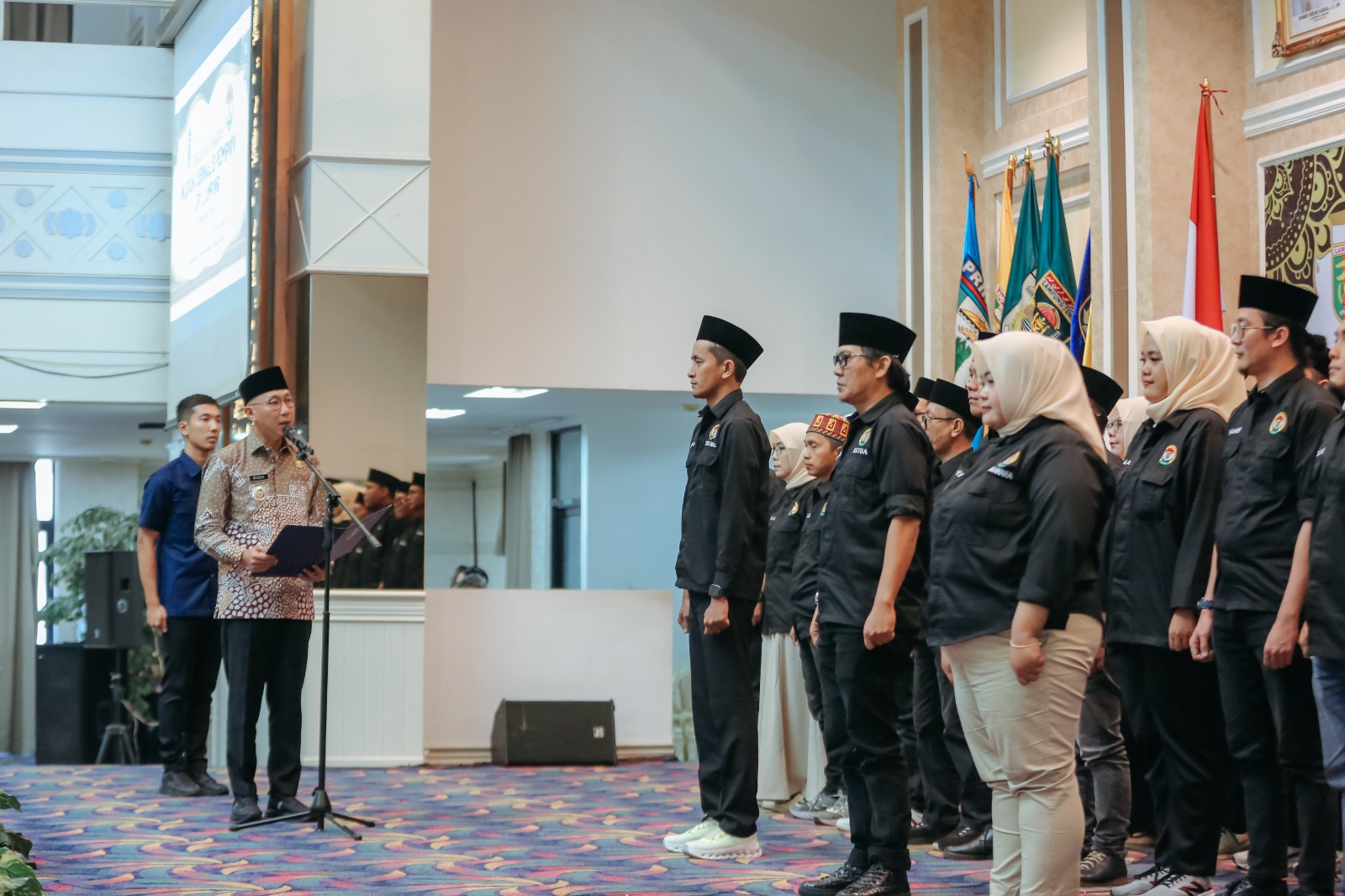 Gubernur Lampung Rahmat Mirzani Djausal Kukuhkan Pengurus IJP Lampung